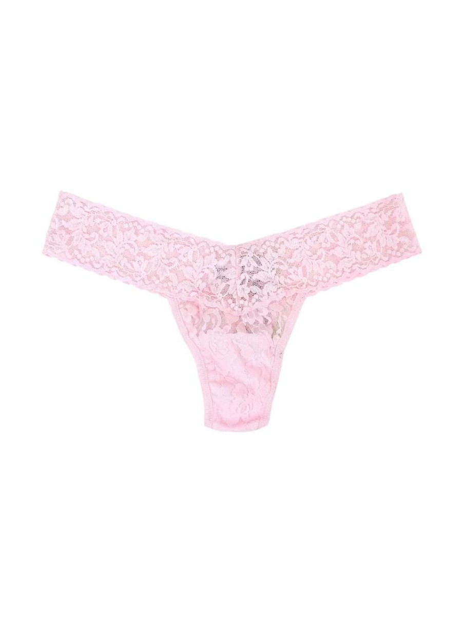 Accessories HANKY PANKY | Hanky Panky Sig Lace Lowrise Thong, Bliss Pink