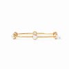 Jewelry JULIE VOS | Bg047Gpl-S Milano Luxe Bangle Gold Pearl