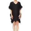 Clothing MARIE OLIVER | Marie Oliver Maura Feather Dress, Black