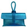 Accessories Solo Perche | Solo Perche Este Bag, Metallic Light Blue