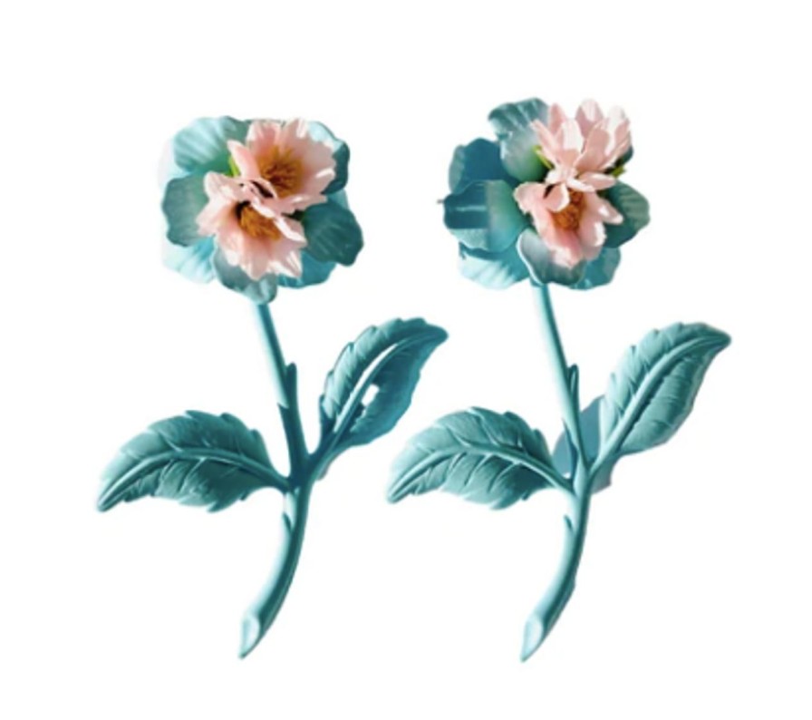 Jewelry The Pink Reef | Light Blue Earring Stem2