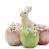 Home & Gifts TWO'S COMPANY | Two'S Company In Full Bloom Tidbit Dish, Bunny