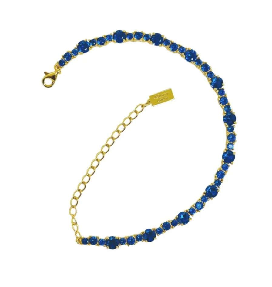 Jewelry Allison Avery | Allison Avery Magic Tennis Bracelet, Sapphire