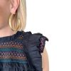 Clothing LOVE THE LABEL | Love The Label Poppy Dress, Black Multi