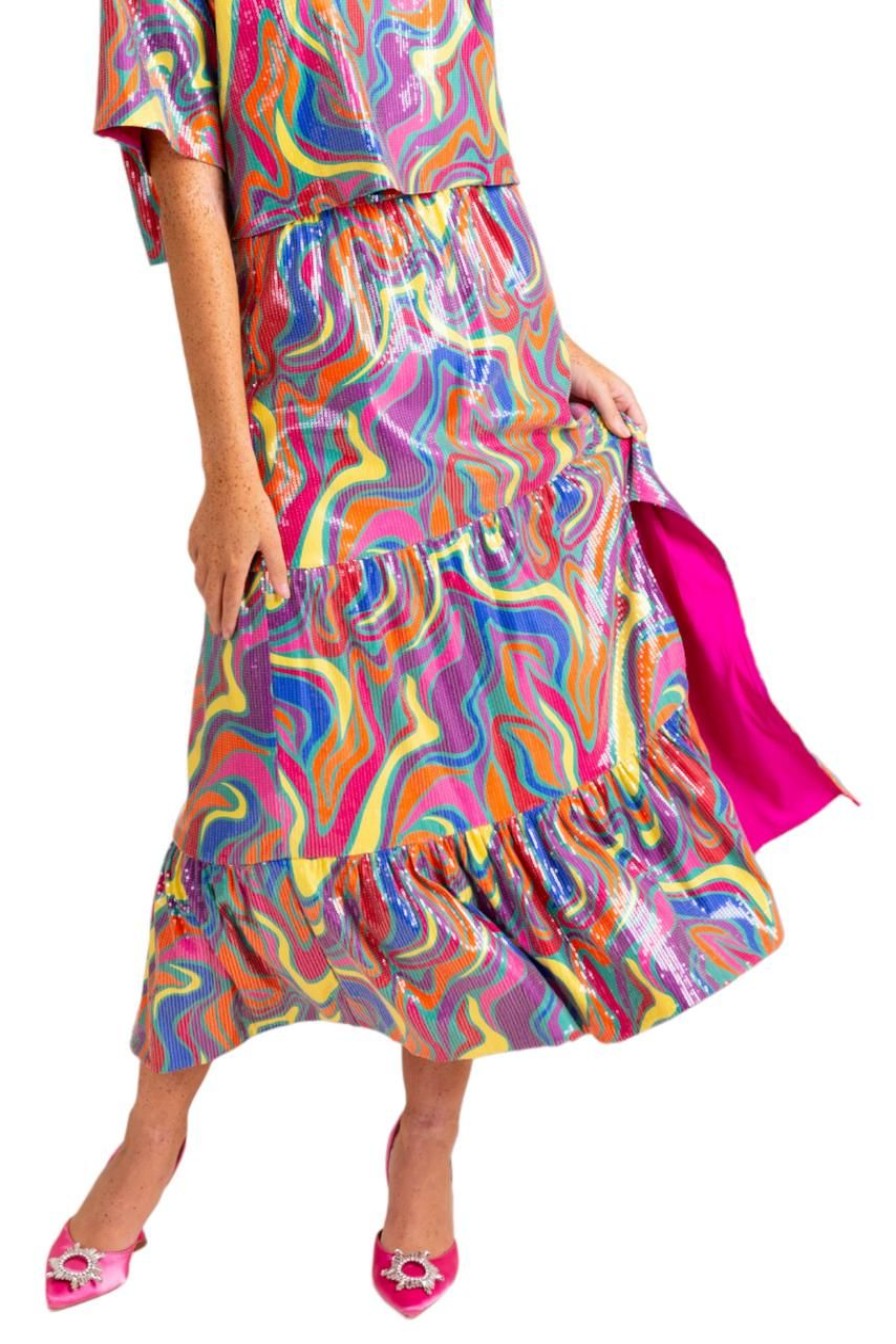 Clothing Alden Adair | Alden Adair Summer Skirt, Wonderland