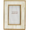 Home & Gifts TWO'S COMPANY | Two'S Company Frame With Brass Border, 4X6