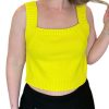 Clothing LILLA P | Lilla P Sweater Tank, Lemon Lime