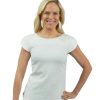 Clothing CK BRADLEY | Ck Bradley Aurora Top, White Ponte