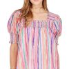 Clothing JOY JOY | Joy Joy Top, Rainbow Stripe