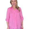 Clothing RENUAR | Renuar Airflow Blouse, Bonbo