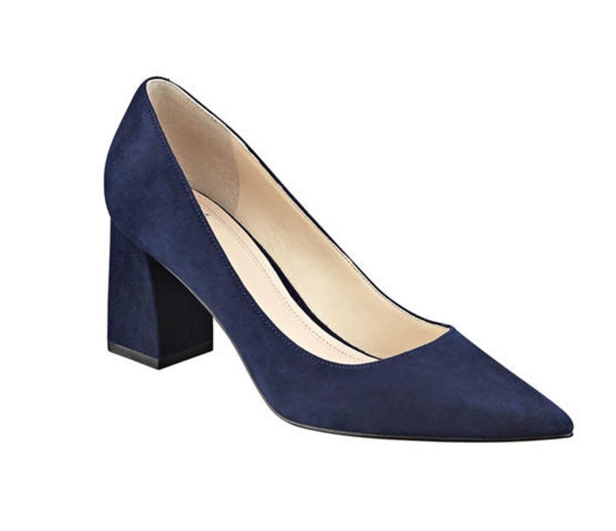 Shoes MARC FISHER | Zala Navy Suede