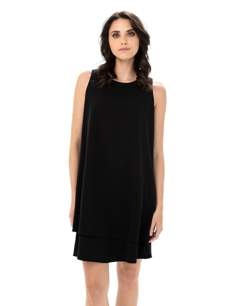 Clothing RENUAR | Renuar R4212 Dress, Black