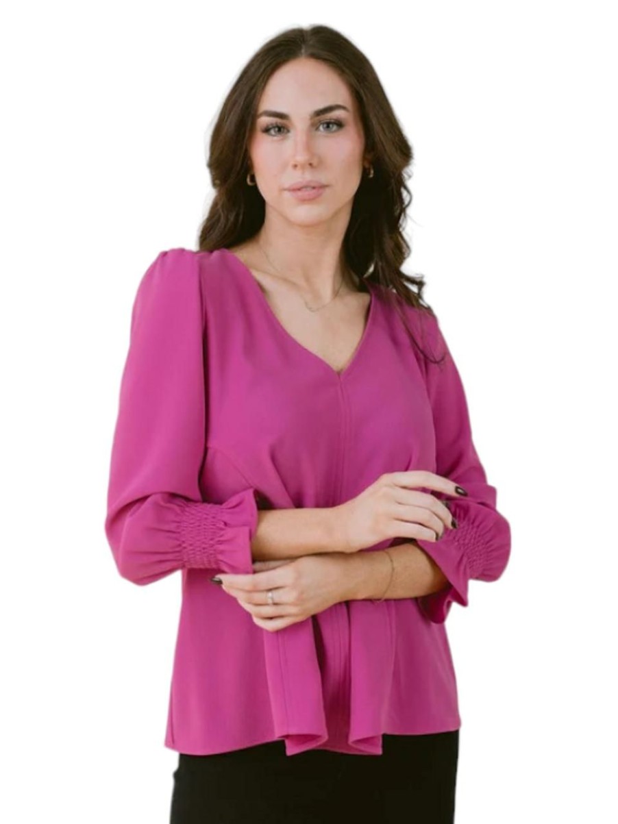 Clothing LAROQUE | Laroque Julia Top, Magenta