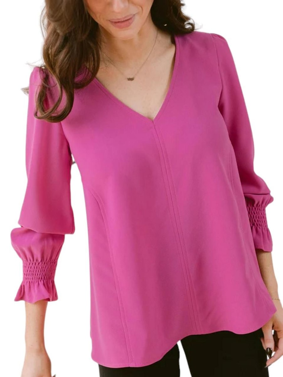 Clothing LAROQUE | Laroque Julia Top, Magenta