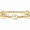 Jewelry JULIE VOS | Julie Vos Nassau Stone Bangle, Pearl Large