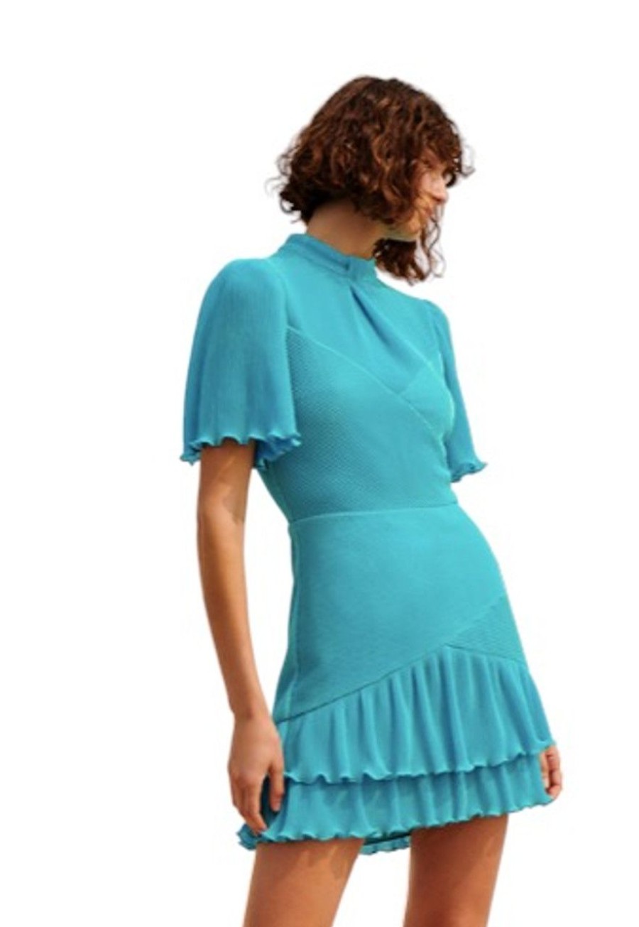 Clothing Saylor | Saylor Marabella Dress, Electric Blue