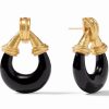 Jewelry JULIE VOS | Julie Vos Havana Statement Earring, Obsidian Black