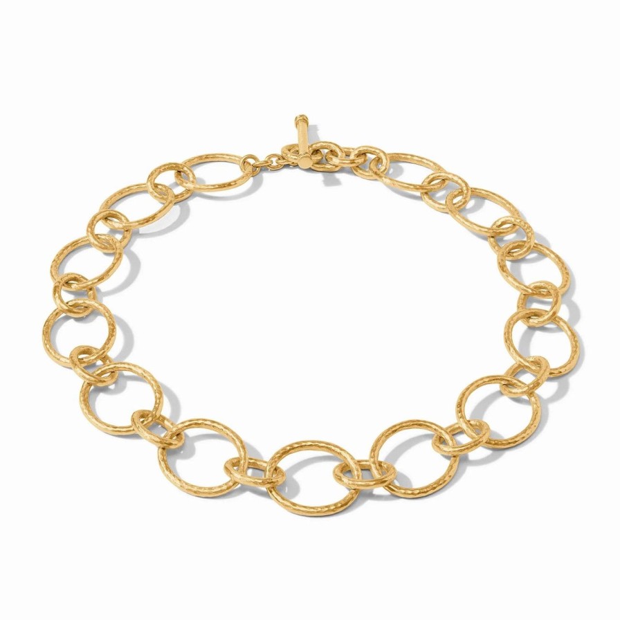 Jewelry JULIE VOS | Julie Vos Catalina Light Link Necklace, Gold