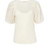 Clothing MARIE OLIVER | Marie Oliver Leigh Top, Blanc