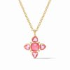 Jewelry JULIE VOS | Julie Vos Aquitaine Pendant, Iridescent Peony Pink