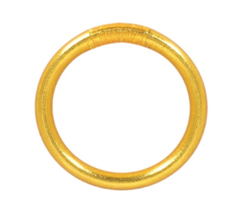 Jewelry BuDhaGirl | Awb Tzubbie Small Gold Bangle - Single - Accessories