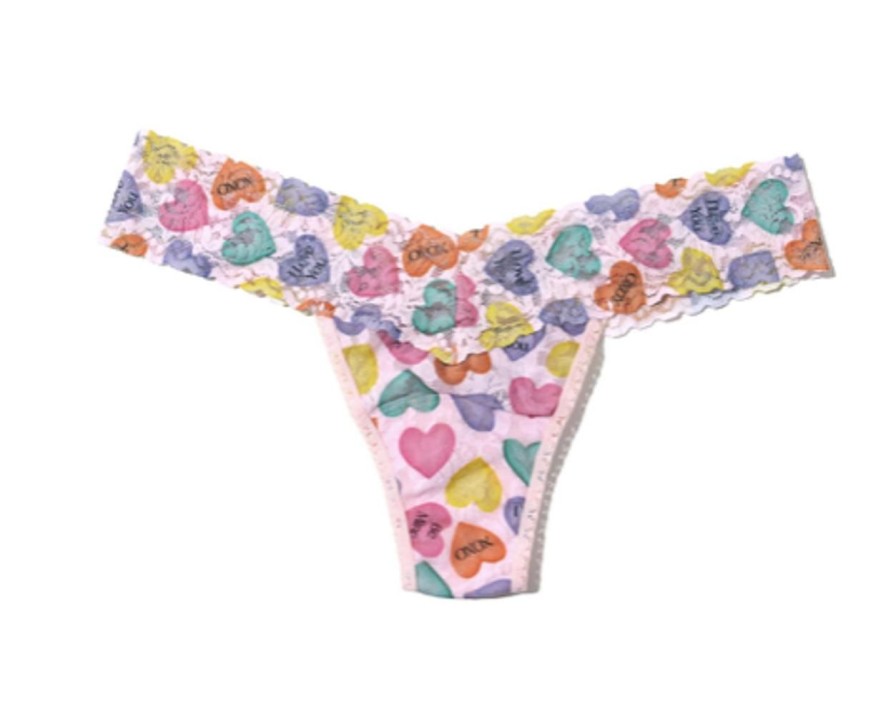 Clothing HANKY PANKY | Hanky Panky Sig Lace Lowrise Thong, Be Mine