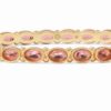 Jewelry JULIE VOS | Bg244Gcl-M Mykonos Bangle Gold Clear Coral Medium