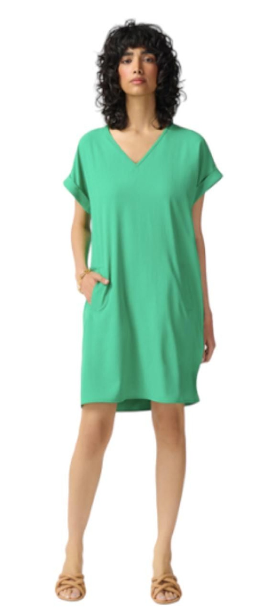 Clothing Joseph Ribkoff | Joseph Ribkoff T Shirt Dress, Island Green